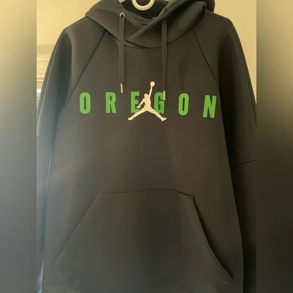 Jordan Men's Black Oregon Hoodie